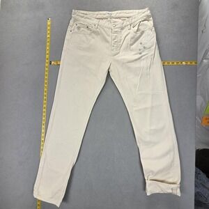 Bean Pole Jeans Mens White Selvedge Made iKorea‎ Fits 34x33